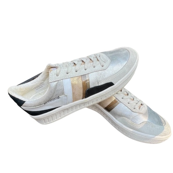 Gola Silver and Gold Women's Sneakers - Picture 6 of 14